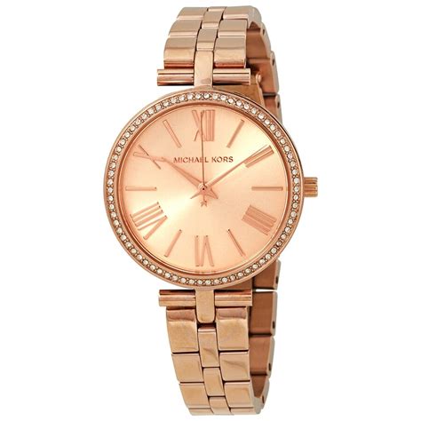 michael kors watch mk 3904|Michael Kors Maci Crystal Rose Dial Ladies Watch MK3904.